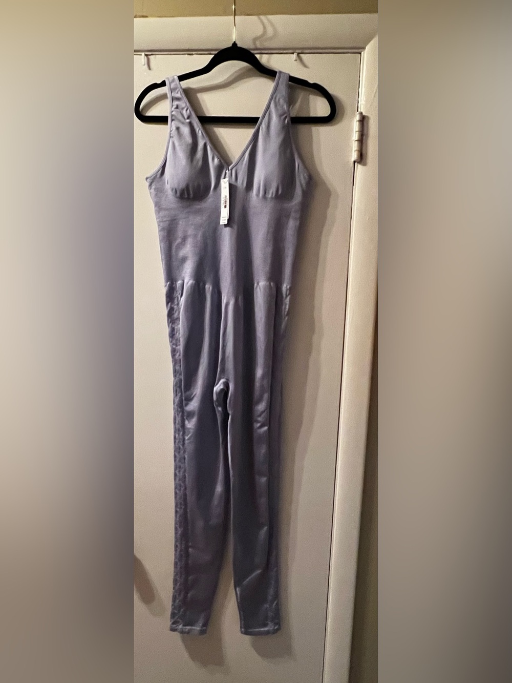 PINK Victoria's Secret Lavender V-Neck Shapewear Jumpsuit